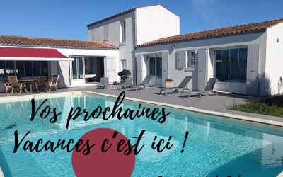 location saisonnière Villa piscine à la Brée les Bains